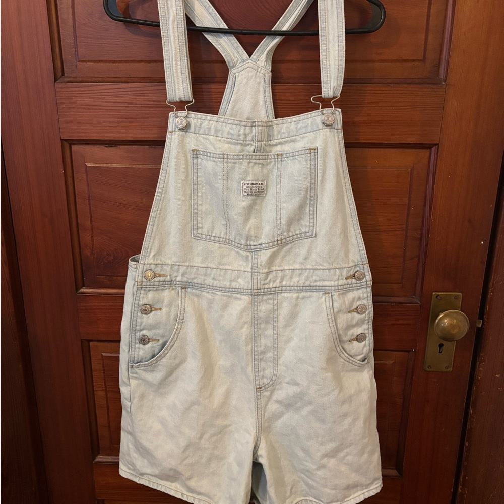 Levi's Light Blue Denim Overalls